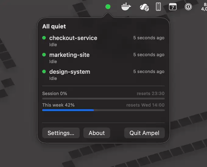 Ampel demo