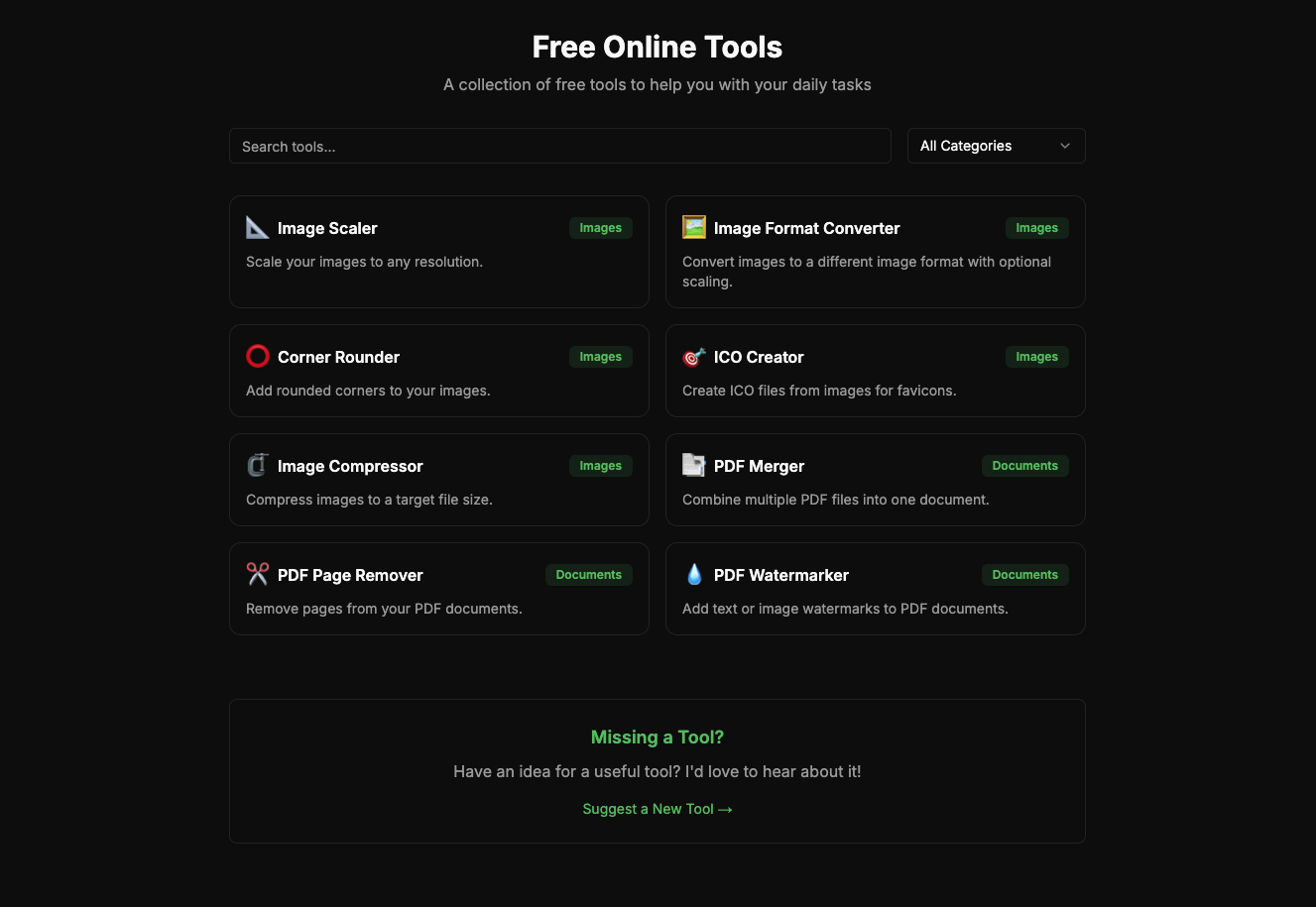 A free online toolbox for everyone